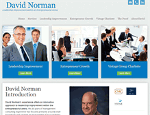 Tablet Screenshot of david-norman.net